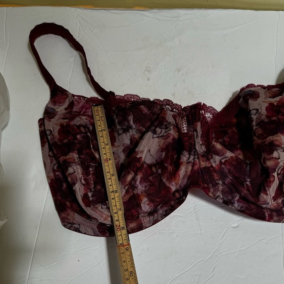 Panache NEW Jasmine Lace Under Wire Bra Autumn Floral 6951 Balconette Size 38JJ - Picture 16 of 16